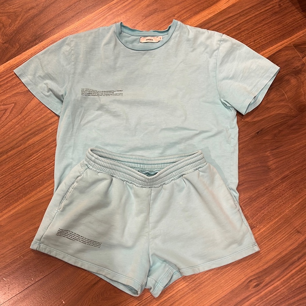 Pangaia sky blue set